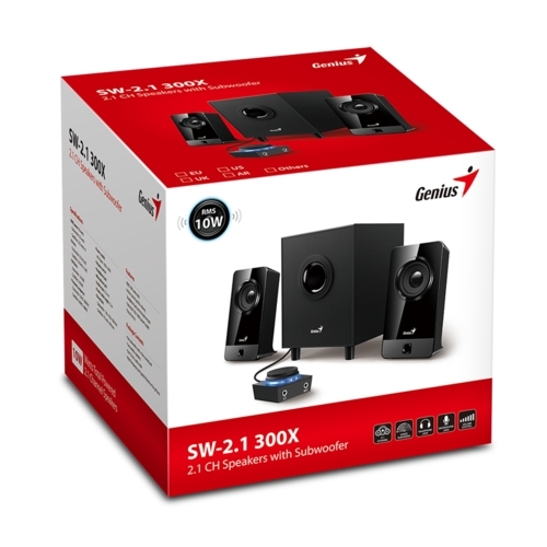 Genius SW-2.1 300X רמקולים עץ