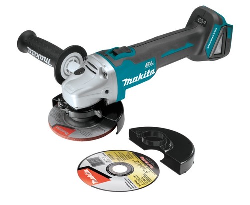 משחזת זווית נטענת Makita XAG04Z 18V LXT Brushless 4.5/5 אינץ גוף בלבד