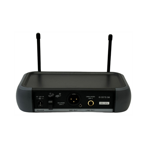 מקלט מקצועי בודד ללא מיקרופונים 506.3MHz
