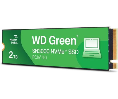 דיסק פנימי | WD SN3000 | 2TB Gen 4X4 | NVME Read-5000 Write-4200