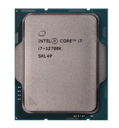 מעבד דור | 12 INTEL I7-12700K | Tray 12 Cores | 5Ghz Unlocked NO FAN