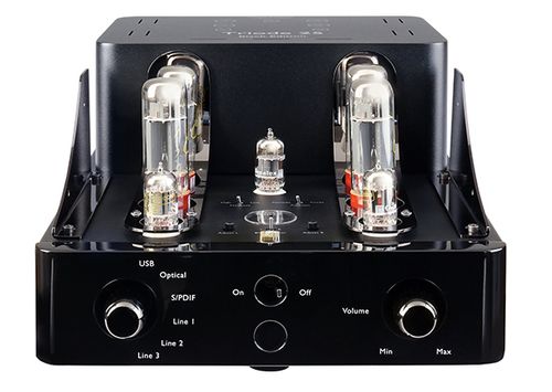  מגבר סטריאו מנורות - Unison Research Triode 25 Black Edition מתצוגה!