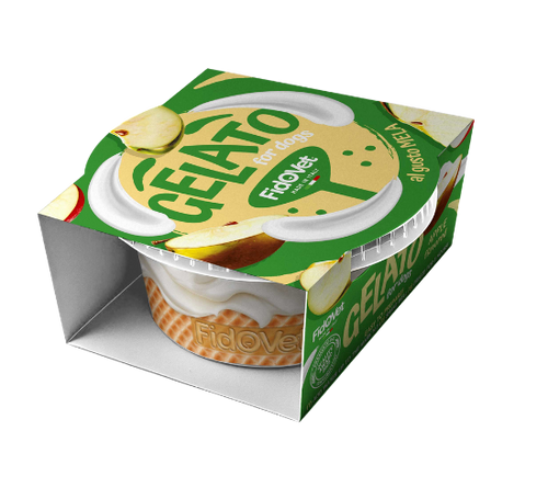 גלידה לכלבים בטעם תפוח Fidovet Gelato for Dogs Apple– Ice Cream for Dogs