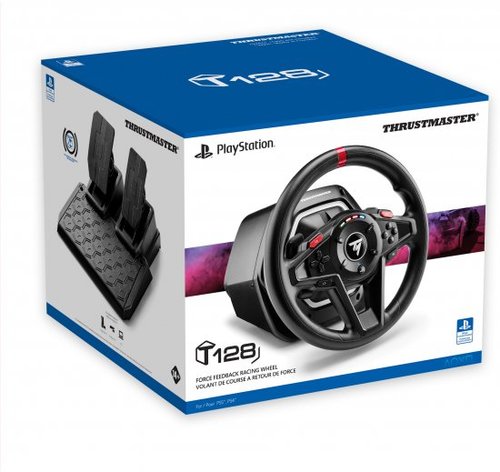הגה מירוצים T128 Force Feedback PS4/5/PC