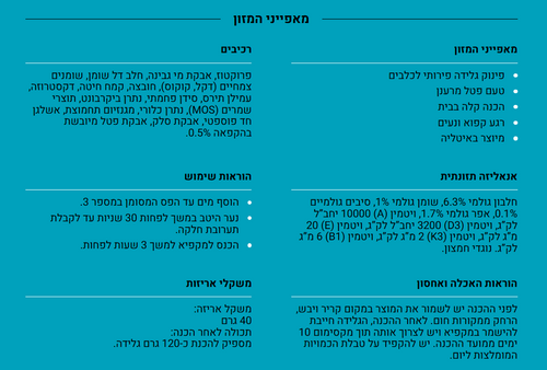 גלידה לכלבים בטעם פטל Fidovet Gelato for Dogs Raspberry – Ice Cream for Dogs