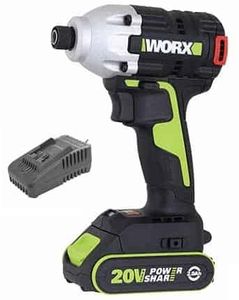 מברגת אימפקט 20 וולט 230NM BRUSHLESS WORX WU290.3
