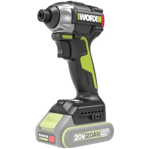 מברגת אימפקט 20 וולט 230NM  BRUSHLESS WORX WU290.3 