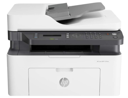 מדפסת HP Laser MFP 137fnw