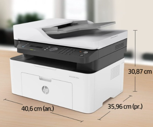 מדפסת HP Laser MFP 137fnw