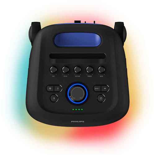 בידורית PHILIPS 200W Bluetooth עם תאורת LED PHILIPS TAX5000E
