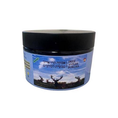 DEER ANTLER אבקת קרן אייל תוסף תזונה לבריאות הכלב 100 גרם