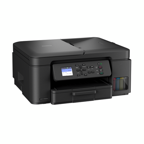 מדפסת דיו קומפקטית אלחוטית 3 ב-1 tankbenefit DCP-T780DW
