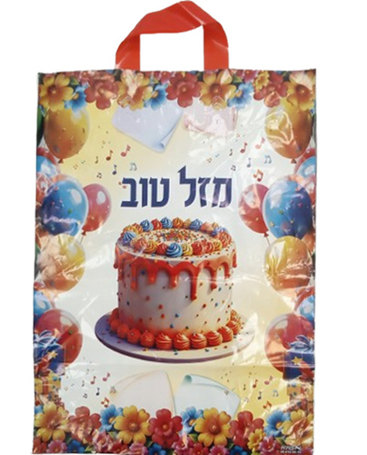 20 שקיות יום הולדת גדולה עם ידית