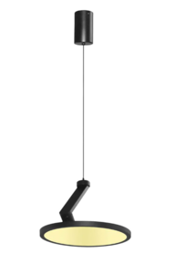 מנורת תליה 15W ZARA שחור semicom