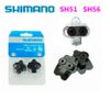 קליטים לנעלי רכיבת אופניים שטח SHIMANO CLEAT SET SM-SH56 בצבע כסף 