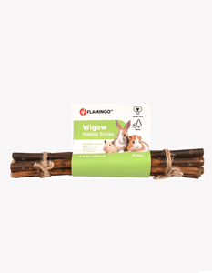 פלמינגו מקלות עץ לכרסום למכרסמים (15 ס"מ) | Flamingo Nibble Wood Sticks 15cm