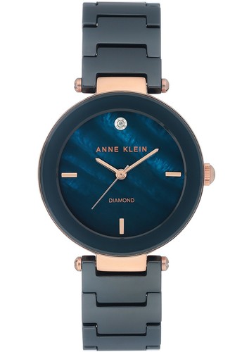 Anne Klein AK/1018RGNV  שיבוץ יהלום לנשים