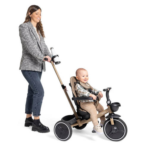 תלת אופן מסתובב ומתקפל 4 ב-1 צבע ב'ז