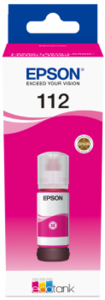 בקבוק דיו אדום מקורי EPSON 112 (6,000 דפים)