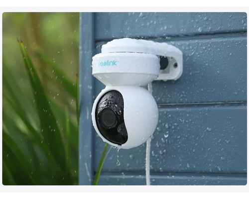 מצלמת אבטחה WiFi ממונעת 4K עם זום אופטי X3 ומעקב אוטומטי - E1 Outdoor Pro
