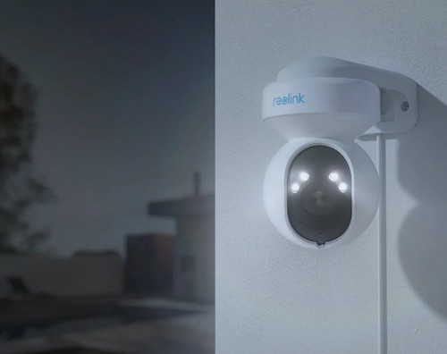 מצלמת אבטחה WiFi ממונעת 4K עם זום אופטי X3 ומעקב אוטומטי - E1 Outdoor Pro