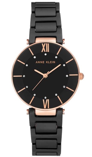 Anne Klein AK/3266BKRG קרמיקה סדרה חדשה