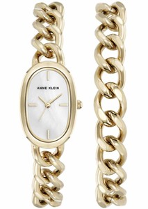 סט צמיד Anne Klein AK-5424GPST נשים חדש