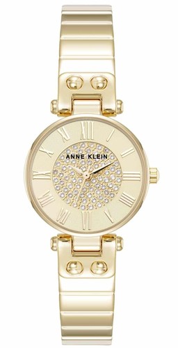 Anne Klein AK-5390CHGB נשים חדש