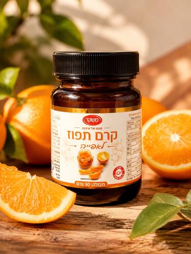 קרם תפוז לאפייה 90 גרם משקד