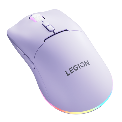 Lenovo Legion M220 Wireless RGB Gaming Mouse (Aurora Purple) GY51V60438 לנובו