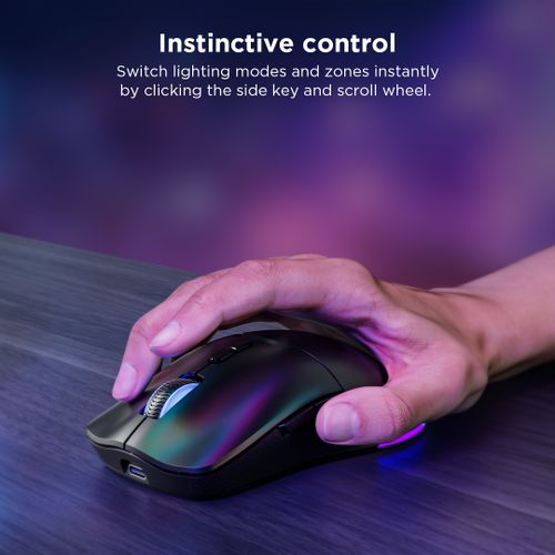 Lenovo Legion M220 Wireless RGB Gaming Mouse (Nebula Purple) GY51V60439 לנובו