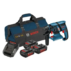 פטישון נטען קומפקטי 36V + שלוש סוללות 1.3AH BOSCH
