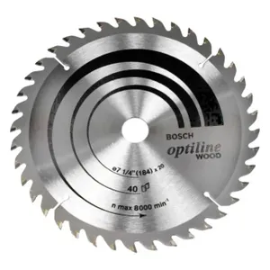 להב עגול לעץ "7.25 BOSCH
