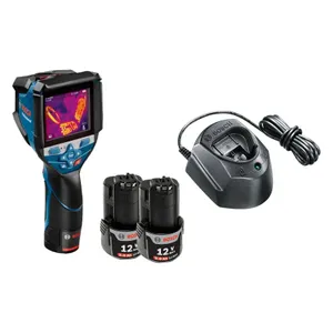 מצלמה טרמית 12V + זוג סוללות 2.0AH ומטען BOSCH