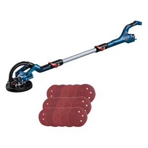 מלטשת גובה לקירות גבס + ניירות ליטוש BOSCH