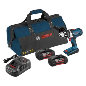 מברגה/מקדחה נטענת 36V + שתי סוללות 4.0AH BOSCH