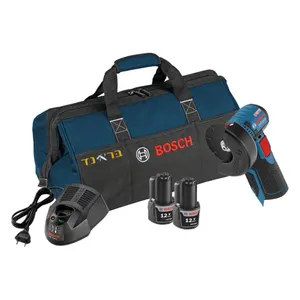 משחזת זווית נטענת "3 + שתי סוללות 3AH BOSCH