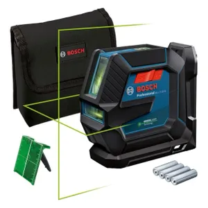 פלס לייזר צלב ירוק 2 קרניים BOSCH