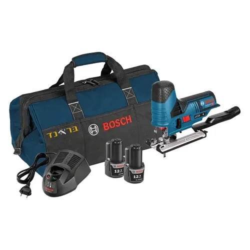מסור אנכי נטען 12V + זוג סוללות 2AH GST 12V-70 – מסורים אנכיים