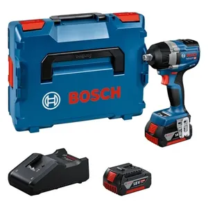 מפתח אימפקט 18V + שתי סוללות 5.0AH BOSCH