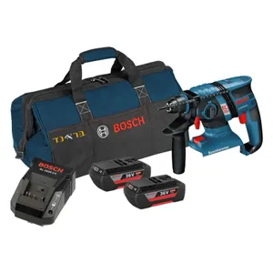 פטישון נטען קומפקטי 36V + שתי סוללות 2.0AH BOSCH