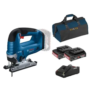 מסור אנכי נטען 18V + זוג סוללות 2A מטען ותיק נשיאה BOSCH