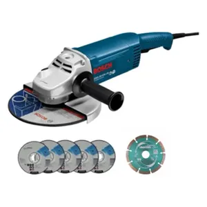 משחזת זווית "9 2000W + אביזרים BOSCH