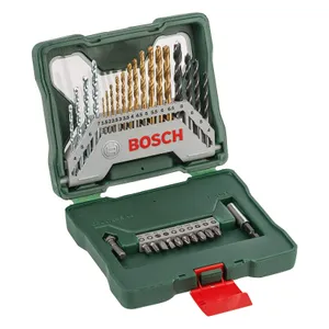 סט טיטניום 30 ביטים ומקדחים במזוודה BOSCH