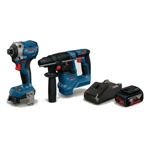 סט כלים 18V + סוללה 4AH BOSCH