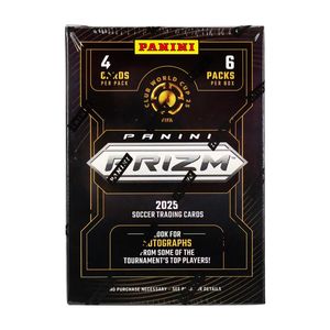 קלפי ספורט פיפ"א אליפות העולם 2025 2025 Panini Prizm FIFA Club World Cup Soccer Blaster Box