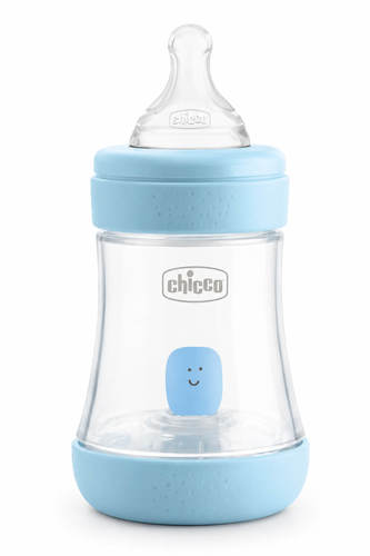 בקבוק האכלה לתינוק Perfect 5 ‏150 מ״ל תכלת Chicco