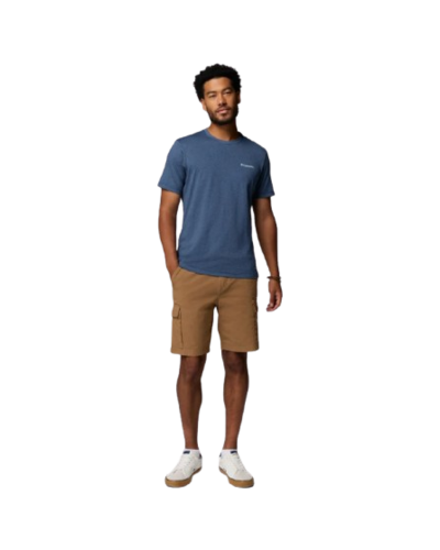 חולצה קצרה גברים Parsons Point S/S Back Gr T נייבי – Columbia