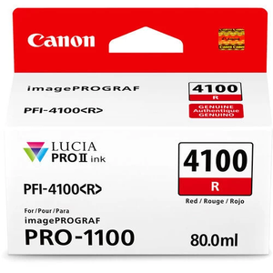 ראש דיו מקורי אדום Canon PFI-4100R