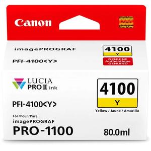 ראש דיו מקורי צהוב Canon PFI-4100Y